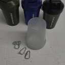 Smartshake Lite 4-Pack Protein Shaker Bottle 400 ml | 13.5 oz - Leakproof Screw-on Lid - BPA Free  Unisex - Mist Grey, Army Green, Black, Navy Blue