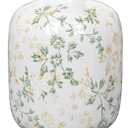 Hollyone Green and White Porcelain Vase Large Chinoiserie Floral Vintage Tall Green Ceramic Vases for Home Mantle Shelf Living Room Table Centerpieces Decor, 7.3 Inch