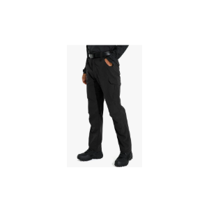 KFUBUO Men's Lightweight Ripstop Tactical Cargo Pants, Water Resistant Hiking Work Pants Relaxed Fit Black Size L