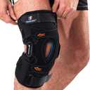 T TIMTAKBO Hinged Knee Brace,GEL Patella Support with Removable Dual Side Stabilizers,Knee Support for Meniscus Tear,Relieves ACL,Arthritis (XL fit Upper 22.5-26.3"/Lower 20-22.3")