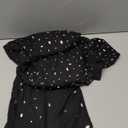 Women's Formal Evening Gown Elegant Rhinestone Long Prom Dress Wedding Guest Party Cocktail Bridesmaid Maxi Dress (#1 Black) XL