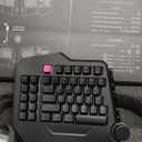 Cloud Nine C989M Ergonomic Mechanical Keyboard for PC - Kailh Tactile Brown Switches - RGB Light Up LED Backlit with USB - Ergo Split Key Board with Macro