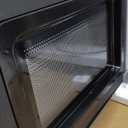 Emerson MW7302B Compact Countertop Microwave Oven with Touch Control, LED Display, 700W, 10 Power Levels, 6 Auto Menus, Glass Turntable and Child Safe Lock, 0.7 Cu., Ft. Black