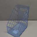 Officemate Glacier Large Magazine File, Transparent Blue (23219)