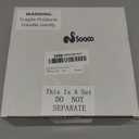 Soaoo 5 Pcs 6.3 inch Dark Green Mercury Glass Finial Christmas Ornaments Hanging Christmas Finials Glass Ornaments Assorted Mercury Decor for Xmas Tree Vintage Holiday Decoration(Classic)