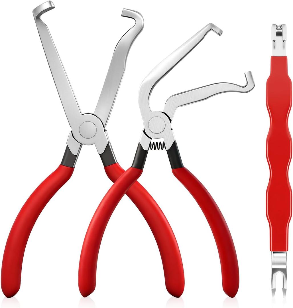 3PCS Electrical Disconnect Pliers, Automotive Electrical Terminal Connector Separator Removal Tool, Electrical Wire Plug Connector Separator for Cars