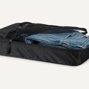 Amazon Essentials 12Piece Packing Cubes Travel Accessories Set, Luggage Organizer with Double Zipper, Mesh Top, 100% Polyester, Large, Black (Previously Amazon Basics)