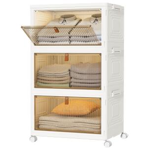 HOMIDEC Closet Organizers and Storage (31 Qt x 3)