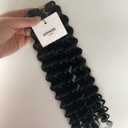 Knotless Pre-Separated Water Wave Human Hair Feather Crochet Hair Extensions Lightweight Reusable Crochet Hair Extensions Natural Color 16inch 120g