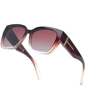 IGnaef Oversized Fit Over Sunglasses for Women Men, Trendy Polarized Sunglasses for Driving with UV400 Protection
