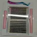 Pawotence Lash Extension Kit DIY 280pcs Individual Lash Clusters Kit 30D 40D Cluster Eyelash Extensions Kit with Lash Bond and Seal, Lash Remover, Lash Tweezers for Self Use (30D&40D, 9-16mm, All Kit)