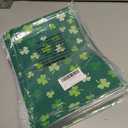 10 x XCHI Green Shamrocks St. Patrick's Day Table Runner Table Decoration for Party Home Kitchen Dining Holiday Decor 13x72 Inch