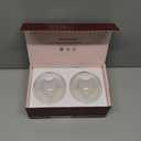 Momcozy M5 Lite Hands-Free Wearable Breast Pump, DoubleFit Flange for Baby-Like Comfort, 3 Modes & 9 Suction Levels, No Flange Insert or Hard Carry Case, 24mm, 2-Pack, Cozy Red