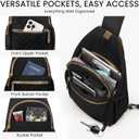 Small Crossbody Purses Bags for Women Men Travel, Chest Sling Bag Women Casual Cross Body Bag for Woman Sling Backpack