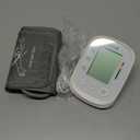 Blood Pressure Monitor, AILE Blood Pressure Machine Upper Arm Large Cuff(8.7"-16.5"), High Automatic Blood Pressure Monitors Cuff for Home Use, (BP) Manual Arm Blood Pressure Monitors, 2 * 99 Memory (White)