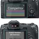 3 x Mr.Shield [3-Pack] Screen Protector For Canon EOS R8 Camera [Tempered Glass] [Japan Glass with 9H Hardness] Screen Protector