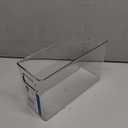 iDesign BPA-Free Plastic Pantry and Kitchen Storage, Freezer and Fridge Organizer Bin with Easy Grip Handles  10 x 4 x 6, Clear