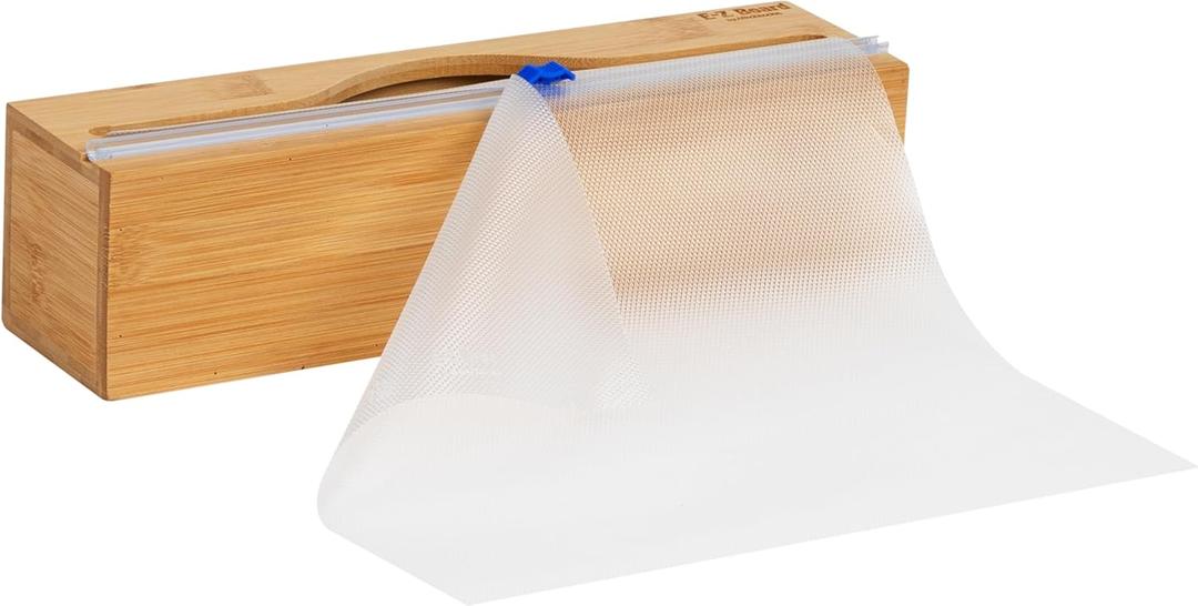 Mind Reader E-Z Board Disposable Cutting Board Box Set, 20 sq ft, Refillable, Reusable, Recyclable, Plastic, Clear