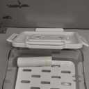Bread Box with Vacuum Pump,Airtight Bread Box with Lid Time Recording, Vacuum Sealed Bread Storage Container, Portable Handle,Multiple Uses for Storging Fruits Cereal Bagel Toast Donut