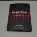 OMOTON 2 Pack Privacy Screen Protector for iPad Mini 7 A17 Pro 7th Generation Mini 6 6th Gen (8.3-inch, 2024/2021), Anti-Spy Tempered Glass with Installation Tray, Case Friendly/Apple Pencil Support (Black)