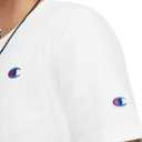 Champion Men's Heritage Tee, Big C Logo (White, S)