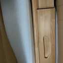 47" Solid Wood Desk with Drawers, Small Writing Desk & Wooden Computer Desk