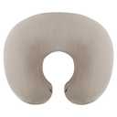 Onacosht Muslin Nursing Pillow Cover Soft 100% Cotton Feeding Pillow Slipcover Fits Standard Infant Nursing Pillow for Baby Boy and Girl, Fog