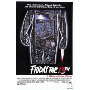 Friday the 13th Movie Poster Print (27 x 40)