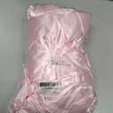 4 Pcs Blush Pink Satin Sheets Queen Size Silky Satin Bedding Sheets Set with 1 Deep Pocket Fitted Sheet, 1 Flat Sheet, 2 Pillowcase