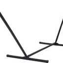 SUNCREAT 12 FT Heavy Duty Hammock Stand, Portable Hammock Stand, 475 lbs Capacity, Black