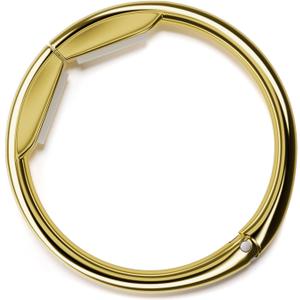 Bathway Purse Hook for Table - Upgraded Snap-On Closure Design Bag Hanger - Heavy Duty Handbag Holder Holds 33 lbs - Portable Desk Hook for Purses, Bags, Backpacks in Restaurant, Office, Car (Gold)