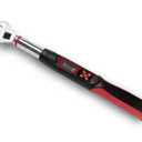 Tapha Tools Adjustable Digital Torque Wrench 2.21 to 44.24 ft-lbs (12-60 N-m) Torque Range, 5-27 mm Adjustable Jaw, LED and Buzzer Notification, Preset Memory, ISO 6789, Calibrated (DKA08N-T060CN)