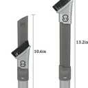 Crevice Duster Tool for Shark HV322 HV301 NV752 NV650 NV800 NV151 ZD201 LA502 AZ2001 HZ2002 Rotator/Rocket/Duoclean/APEX/Navigator Vacuum Cleaners Extended Reach Attachments Brush