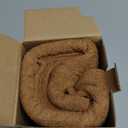 Kevin Textile 14x36 Inch Long Lumbar Cover 1 Pack Soft Boucle Textured Decorative Waterproof Rectangle Cushion Elegant Accent Pillows for Couch Sofa Chair Bed Home Decor Indoor Outdoor Brown