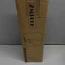 ZMTECH Flag Pole - Upgraded Bracket, 6 FT Stainless Steel Flag Poles for Outside House, Residential or Commercial, Tangle Free Flag Pole Kit for American Flag (Without Flag, Black)