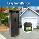 Black Garage Door Opener Keypad Compatible with Liftmaster/Chamberlain/Craftsman Openers, Replace G940EV-P2, 878MAX, 877MAX, 877LM, 377LM, 977LM, Wireless Keyless Keypad
