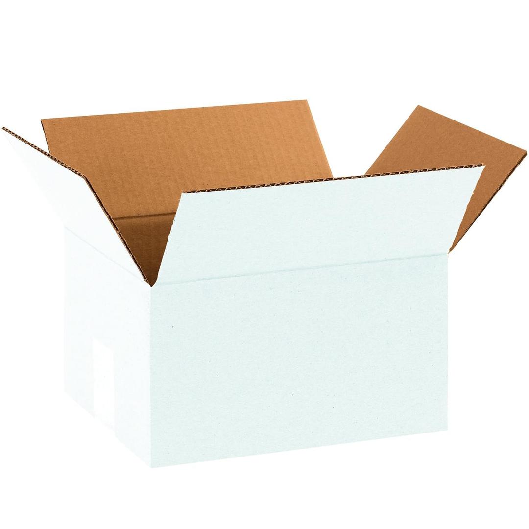 AVIDITI White Shipping Boxes 11 1/4"L x 8 3/4"W x 6"H(25 Pack) Small Medium Mailing Box for Small Business Packaging, Mailers, Gifts & Storage