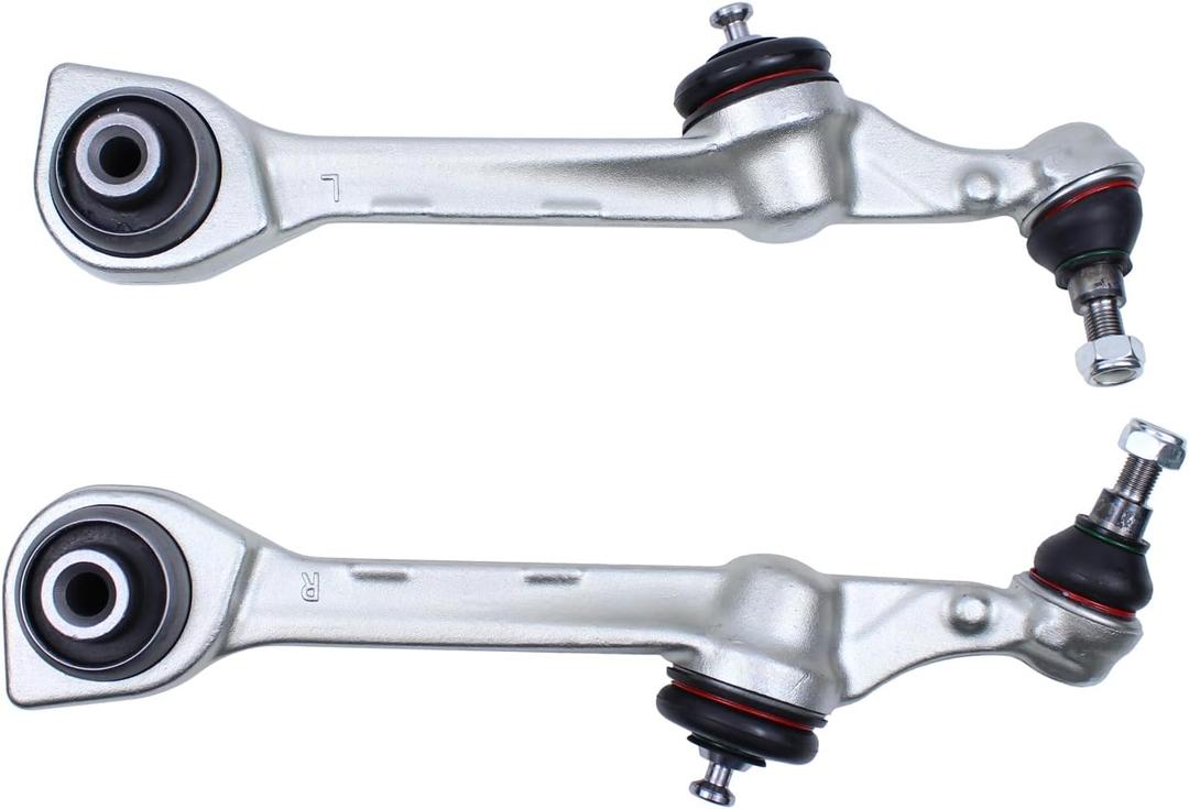 NewYall Front Lower Rearward Left and Right Control Arm with Ball Joint for Mercedes-Benz W221 S400 S450 S550 S600 S63 S65 AMG 2007-2013