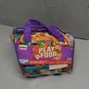 Pretend Play Food for Kids Kitchen, 78Pc Cutting Toy Food with Storage Bag