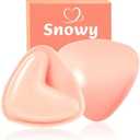 Snowy Sticky Bra Inserts,Reusable and Waterproof Double Sided Push Up Sticky Bra for Women Dresses Bikinis, Large