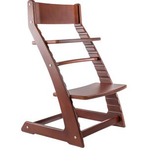 FORNEL Adjustable High Chair in Dark Walnut Finish | The Forever Chair That Grows from Toddler to Adult | Premium Solid Wood Construction FORNEL Adjustable High Chair in Dark Walnut Finish | The Forever Chair That Grows from Toddler to Adult | Premium Solid Wood Construction