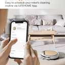 ILIFE V5s Plus Robot Vacuum and Mop Combo with Wi-Fi/App/Alexa, Automatic Self-Charging Robotic Vacuum Cleaner, Slim and Quiet, Cleans Hard Floors Carpets and Pet Hair (V5s Pro Upgrade Version)