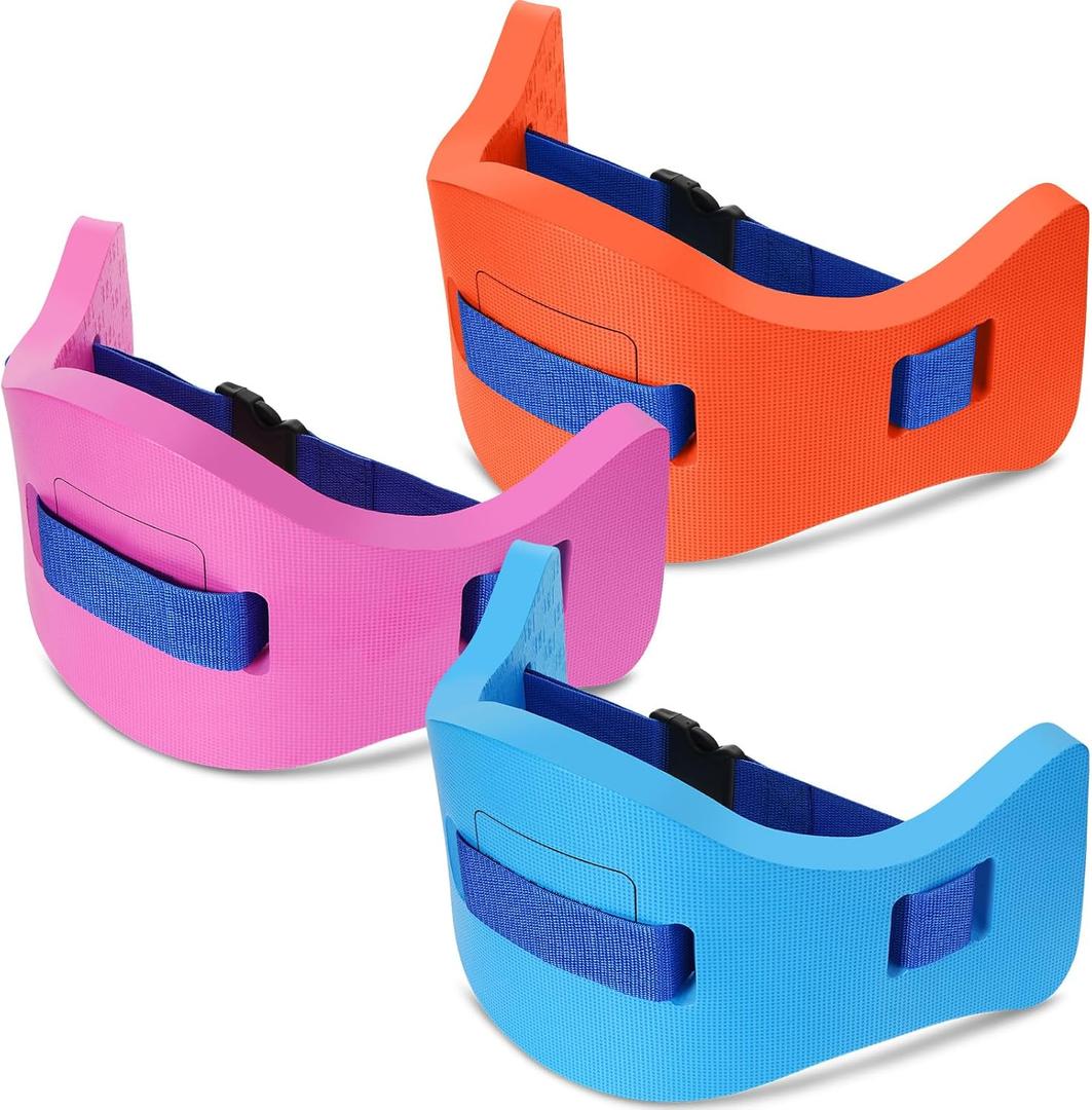 Wettarn Kids Float Swim Belts with Adjustable Strap EVA Buoyancy Aid Aerobics Exercise Belt for Youth Children Foam Waist Flotation Fitness for Pool Swimming Training