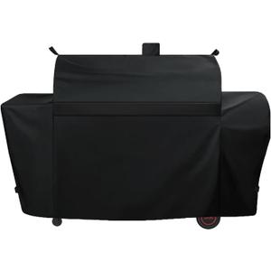 Heavy Duty Grill Cover for Nexgrill Oakford 1150 Pro 3-Burner Propane Gas and Offset Charcoal Smoker Combo Grill, Outdoor Waterproof Replacement for Nexgrill 810-0072 Cover (76"L x 26"W x 46"H)