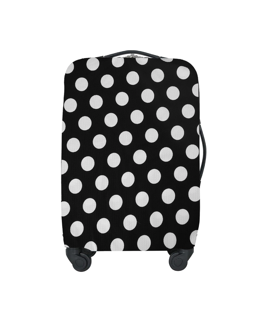 Travel Luggage Cover Suitcase Protector, Washable Suitcase Cover Fits 26-28 Inch Luggage, Elastic Suitcase Protective Cover (XL, Dot)