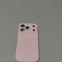 Vooii Magnetic for iPhone 17 Pro Case, Compatible with Magsafe (Premium Liquid Silicone) (Integrated Camera Control Button) Full Body Protective Anti-Scratch Microfiber Lining 6.3", Chalk Pink