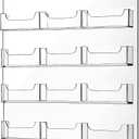 24 Pockets Business Card Holder Wall Mount Acrylic Business Card Holder