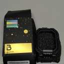 i-Blason for Apple Watch Series 11/10 46mm Case with Band Multiuse [2X Tempered Glass Screen Protector Case] [Military Protection] Sport Shockproof Rugged Bumper Cover for Apple Watch 11 46mm, Black