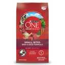 Purina ONE Natural Dry Dog Food; SmartBlend Small Bites Beef & Rice Formula - 8 lb. Bag