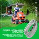 [2026 Upgraded] GX20072 GY20570 Lawn Mower Deck Belt by BlueStars - for 42in John Deere Deck LA100 LA105 LA110 LA120 LA125 LA135 D130 D105 D110 S100 E100 | Aramid Cord | 104in x 1/2in